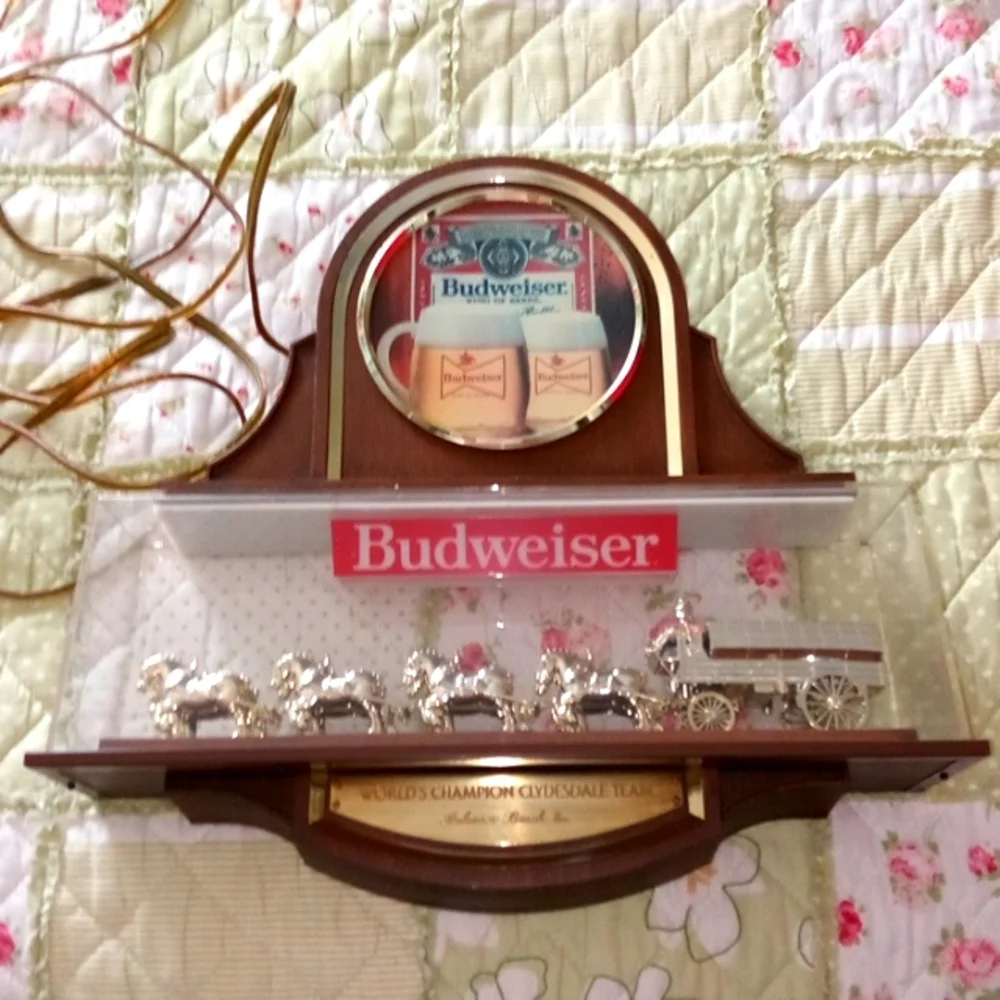 Vintage Budweiser Clydesdale Lamp - Picture 2 of 11